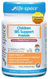 Life-Space Enfants poudre dose pour soutien IBS et digestion équilibrée