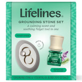 Lifelines : pierre d’ancrage parfumée, arôme pin et patchouli pour concentration.