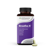 LifeSeasons Breathe-X – bouteille visible, soutien potentiel des voies nasales.