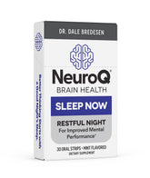 LifeSeasons NeuroQ Sleep Now – boîte de pastilles menthe pour le soir et réveil plus frais.