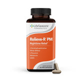 LifeSeasons Relieve-R PM : bouteille prête au coucher pour soutenir le sommeil potentiel.