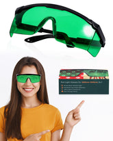 Lunettes LIGHTMEUP protection spectre complet lors de thérapie lumière rouge