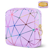 Likesing sac période en cuir pour tampon, rangement élégant en déplacement