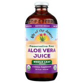 Lily Of The Desert : jus d'aloe vera en bouteille pour hydratation naturelle.