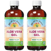 Lily Of The Desert Aloe Vera Gel intérieur épais, texture riche pour boire sainement.