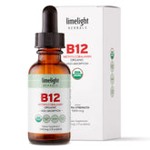 Gouttes sublinguales LIMELIGHT HERBALS B12 – absorption rapide et pratique.