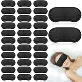 Lipetol masque yeux noir, ensemble de 40 pièces pour sommeil et jeux d'équipe.