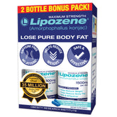 Lipozene: bouteille de compléments, soutien potentiel au contrôle de l'appétit et au poids