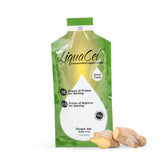 LiquaCel Ginger Ale, sachet 1oz, protéine prête à boire pratique.