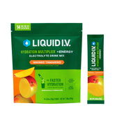 Liquid I.V. Hydration Multiplier Energy Mango Tamarind emballage pratique pour emporter