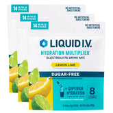 Liquid I.V. Hydration sans sucre goût citron-lime, sachet pratique pour déplacements