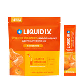 Sachet Liquid I.V. Tangerine prêt à l’emploi pour une hydratation rapide.