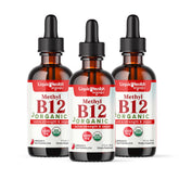 Gouttes LIQUIDHEALTH B12 au jus de cerise acide, énergie potentielle durable.
