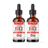 Gouttes LIQUIDHEALTH B12 méthylée en bouteille, énergie potentielle et absorption rapide.
