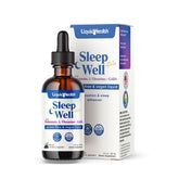 LIQUIDHEALTH Sleep Well, flacon gouttes prêt à l’emploi, favorisant une nuit plus paisible.