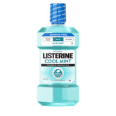 Listerine Cool Mint sans alcool, bouteille 500 ml, fraîcheur durable après chaque rinçage