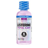 Flacon Listerine Total Care Douce Menthe, fraîcheur durable.