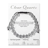 Bracelet Lit Wall quartz clair 8mm, élégant et polyvalent pour toutes les tenues.