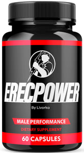 LIVORKA Erecpower — bouteille visible prête à l’emploi, énergie potentielle au quotidien.