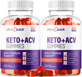 Gommes LIVORKA Keto ACV Ultra Rapides visibles dans la bouteille, pratique à emporter.