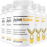 Livorka Joint Sana – bouteille montrant des capsules faciles à avaler pour le quotidien.