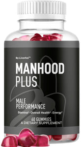 LIVORKA Manhood Plus gommes dans la bouteille, routine quotidienne pratique.