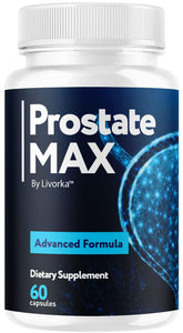 LIVORKA ProstateMax, bouteille de capsules pour le bien-être quotidien.