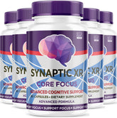 LIVORKA Synaptic XR bouteille en vedette, prêt pour une routine matinale avec clarté potentielle.