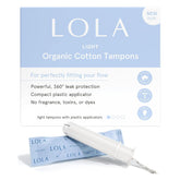 Tampons Lola légère, emballage poche, pratique au quotidien