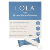 Tampons Lola coton biologique pour une protection quotidienne fiable.