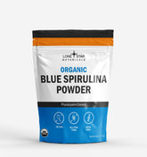 Poudre spiruline bleue Lone Star Botanicals — couleur naturelle adaptée aux smoothies.