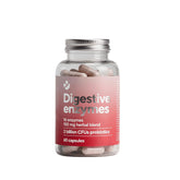 Loudsay Digestive Enzymes, bouteille 60 gélules pour une digestion plus fluide.