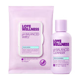 Love Wellness nettoyant pH équilibre — hygiène intime douce et adaptée.