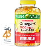 Gélules Omega-3 LUAL, bouteille, soutien potentiel au cœur et au cerveau.