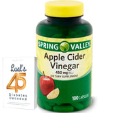 Gélules LUAL vinaigre de cidre 450 mg, flacon pratique et facile à avaler.