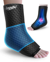 Bandeau glacé Luguiic pour cheville, refroidissement ciblé et prolongé.