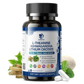 Lukaree Lithium Orotate 10 mg – flacon clair pour un soutien émotionnel potentiel.