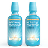 Lumineux Bouteille blanchiment — sans peroxyde et sans alcool, douceur pour gencives et éclat naturel.