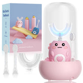Brosse Lwalaneng enfant en forme U, nettoyage 360° en douceur