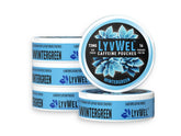 Poche LyvWel énergie 72 mg Wintergreen, énergie durable en usage discret.