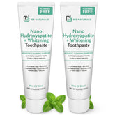 M3 Naturals nano-hydroxyapatite sans fluorure sur boîte, propreté quotidienne et soin des gencives.