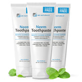 M3 Naturals dentifrice neem menthe pour adultes et enfants, nettoyage en douceur.