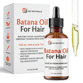M3 Naturals Batana Oil, bouteille en verre ambre, protège la pureté et la fraîcheur