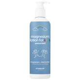 Lotion M3 Naturals sans parfum pour enfant, présentation en flacon.