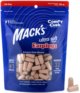 Bouchons d'oreille Mack's ultra-doux en mousse pour un confort durable pendant le sommeil