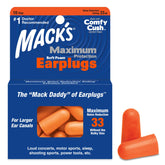 Mack’s bouchons d’oreilles mousse confort, parfait pour dormir sans bruit