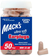 Mack's bouchons ultra-doux dans boîte pour un sommeil plus calme et confortable.