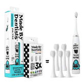 Made by Dentists brosse électrique enfant design réquin, facilite un brossage amusant et efficace.