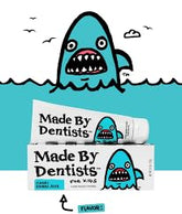 Dentifrice Shark Watermelon Made by Dentists, tube prêt à l'emploi pour l'hygiène dentaire des enfants