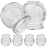 MAGICLULU ventouses en verre 6pcs pour le dos, relaxation musculaire.